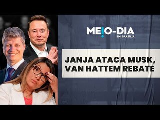 Musk x Moraes: 'Janja faz críticas desconexas a Musk', diz Duda Teixeira
