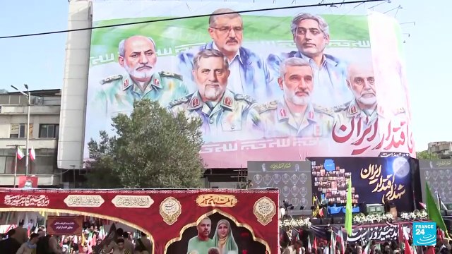 Irán despide en funeral de Estado a científicos y militares asesinados por Israel