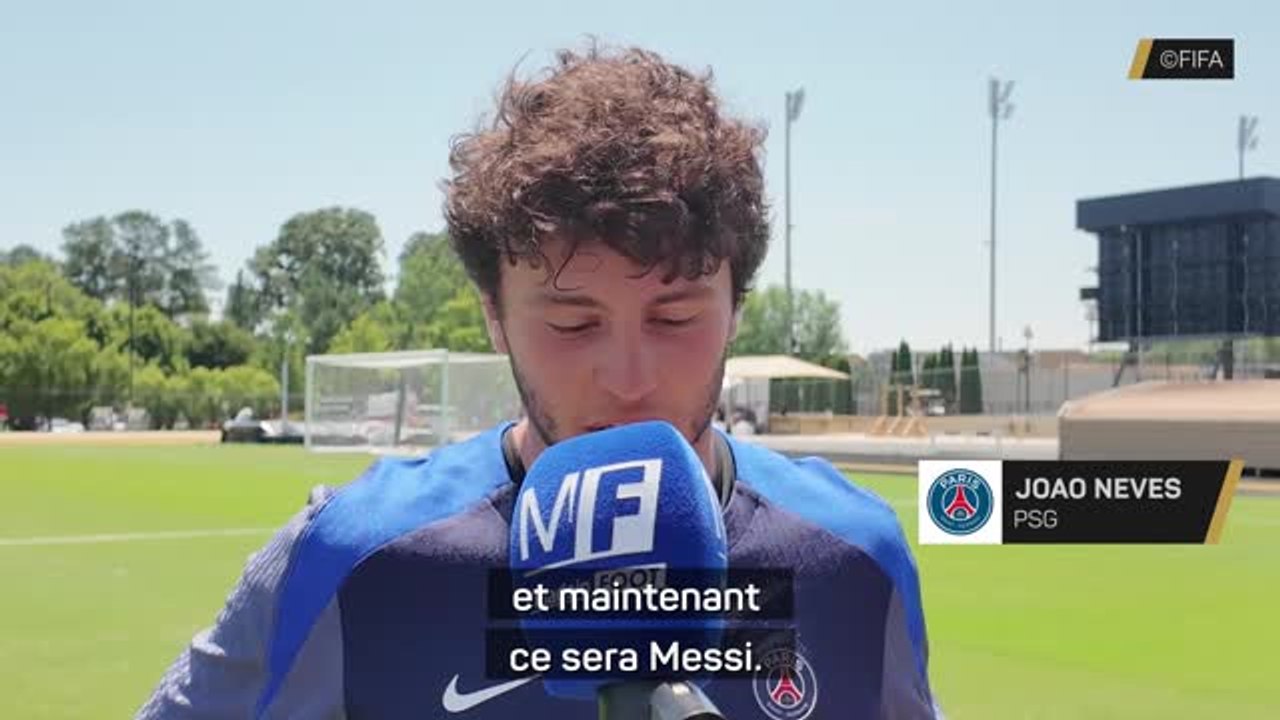PSG - Joao Neves : "Messi ? On affronte toute l'équipe de l'Inter Miami"