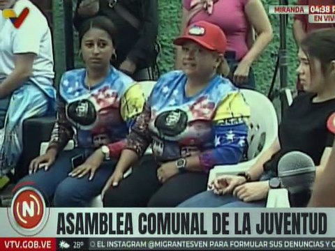 Miranda | Autoridades participan en las asambleas juveniles rumbo a la Consulta Popular del 27-J