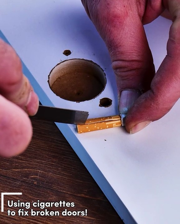 fix a broken cigarette How to install cabinet hinges like pro! How to Repair a Cigarette