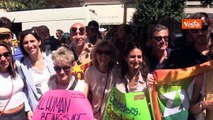 Budapest Pride, la delegazione dei parlamentari da tutta Europa, con Schlein e Calenda