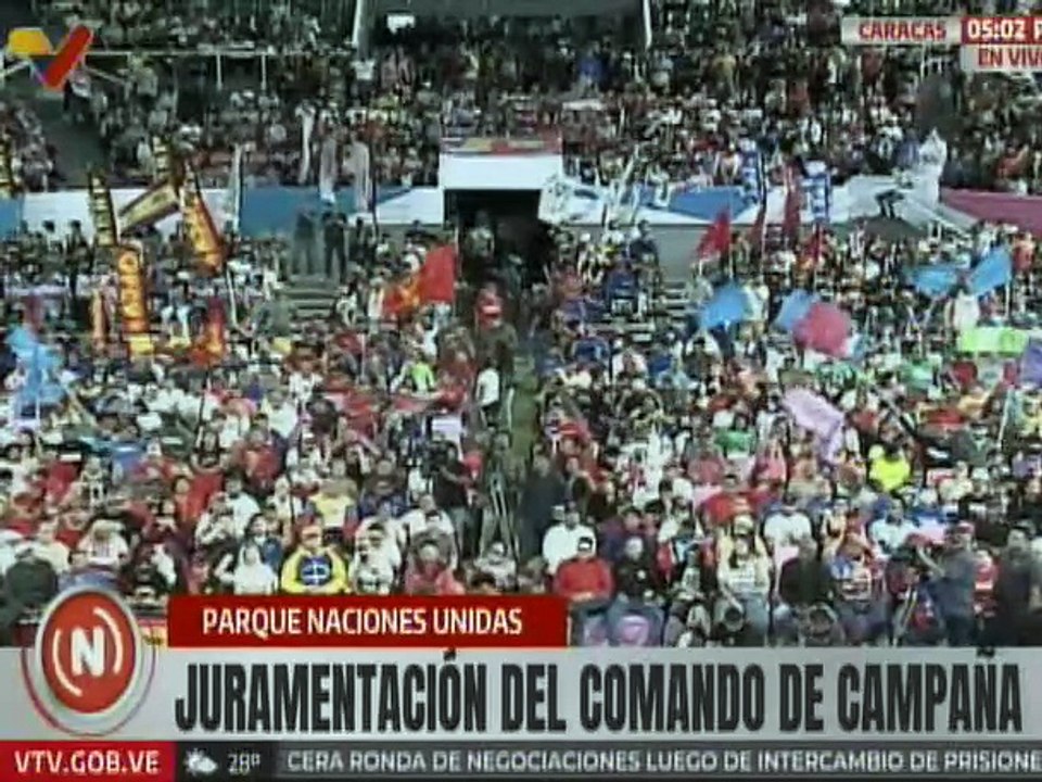 Nicolás Maduro Guerra: Este 27-J debemos darle una victoria contundente a la Revolución Bolivariana