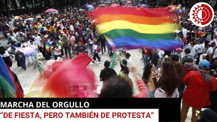 Marcha del Orgullo “es de fiesta, pero también de protesta”, dicen
