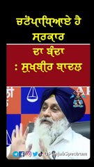 ਖੇਤਰੀ ਪਾਰਟੀ ਨੂੰ ਕਮਜ਼ੋਰ ਕਰਨ ਦੀ ਕੋਸ਼ਿਸ਼ -  ਸੁਖਬੀਰ ਬਾਦਲ
