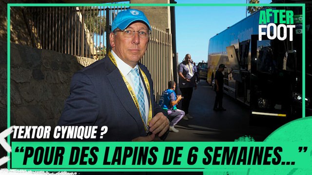 OL : Textor nous prend pour des lapins de 6 semaines tacle L'After