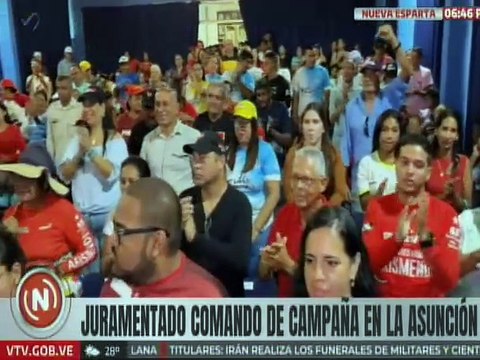 Neoespartanos respaldan la juramentación del Comando de Campaña del GPPSB en La Asunción