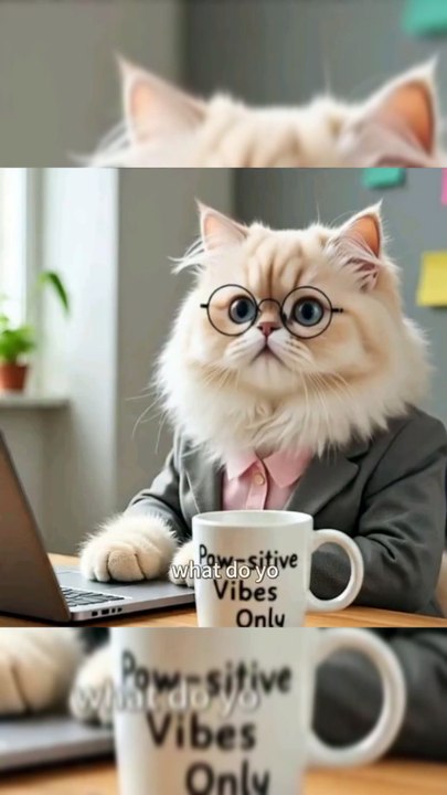 “POV: You're a Cat With Deadlines and No Coffee 😵🐱💻”