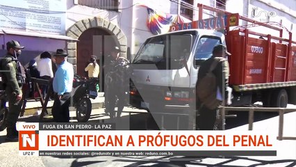 FUGAN REOS DE LA CARCEL DE LA PAZ