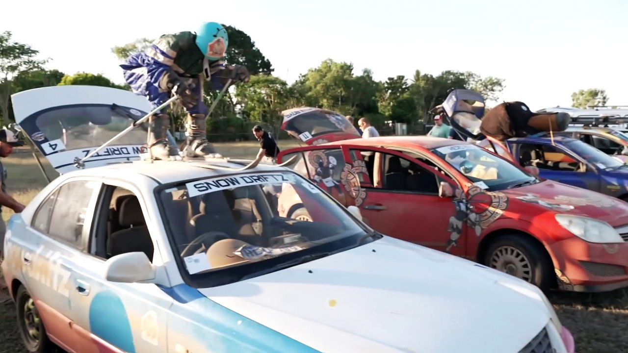 Cars raced from Australia’s most western end to the top end sold for cancer research