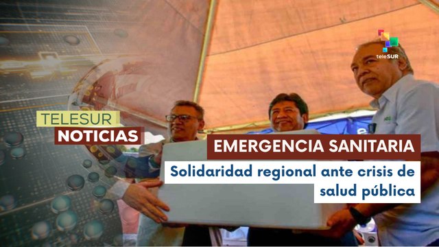 Bolivia recibe 100 mil dosis de vacunas contra el sarampión donadas por Venezuela