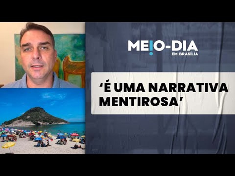 Flávio Bolsonaro: “Alguns rejeitam a PEC das Praias porque eu sou o relator”