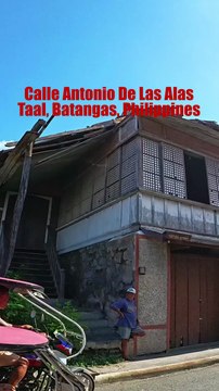 Calle Antonio De Las Alas in Taal, Batangas, Philippines