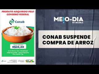Governo Lula suspende leilão de arroz após indícios de irregularidade no processo