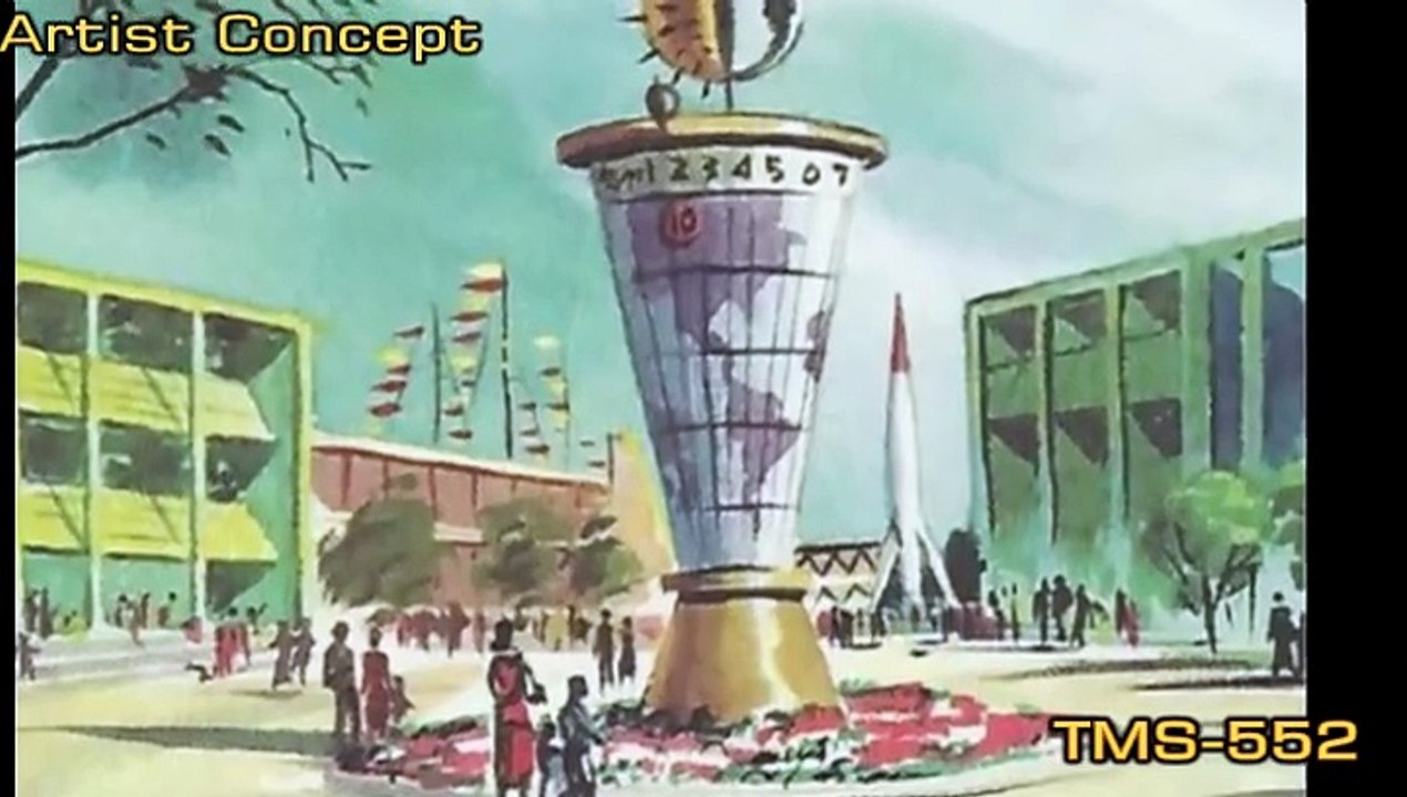 Clock Of The World--Disneyland History--TMS-552