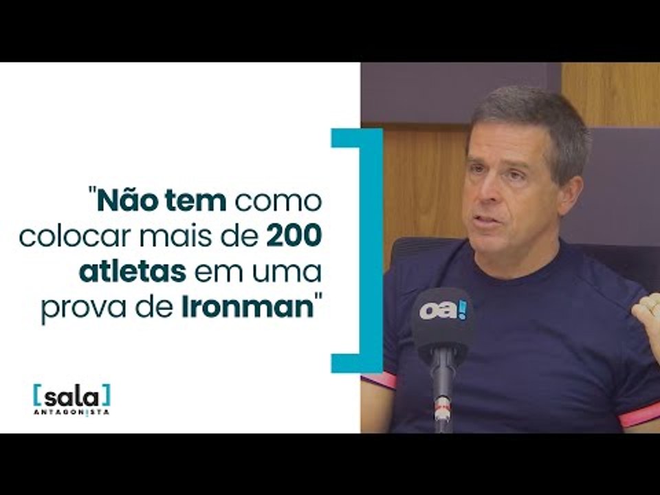 "Não tem como colocar mais de 200 atletas em uma prova de Ironman"