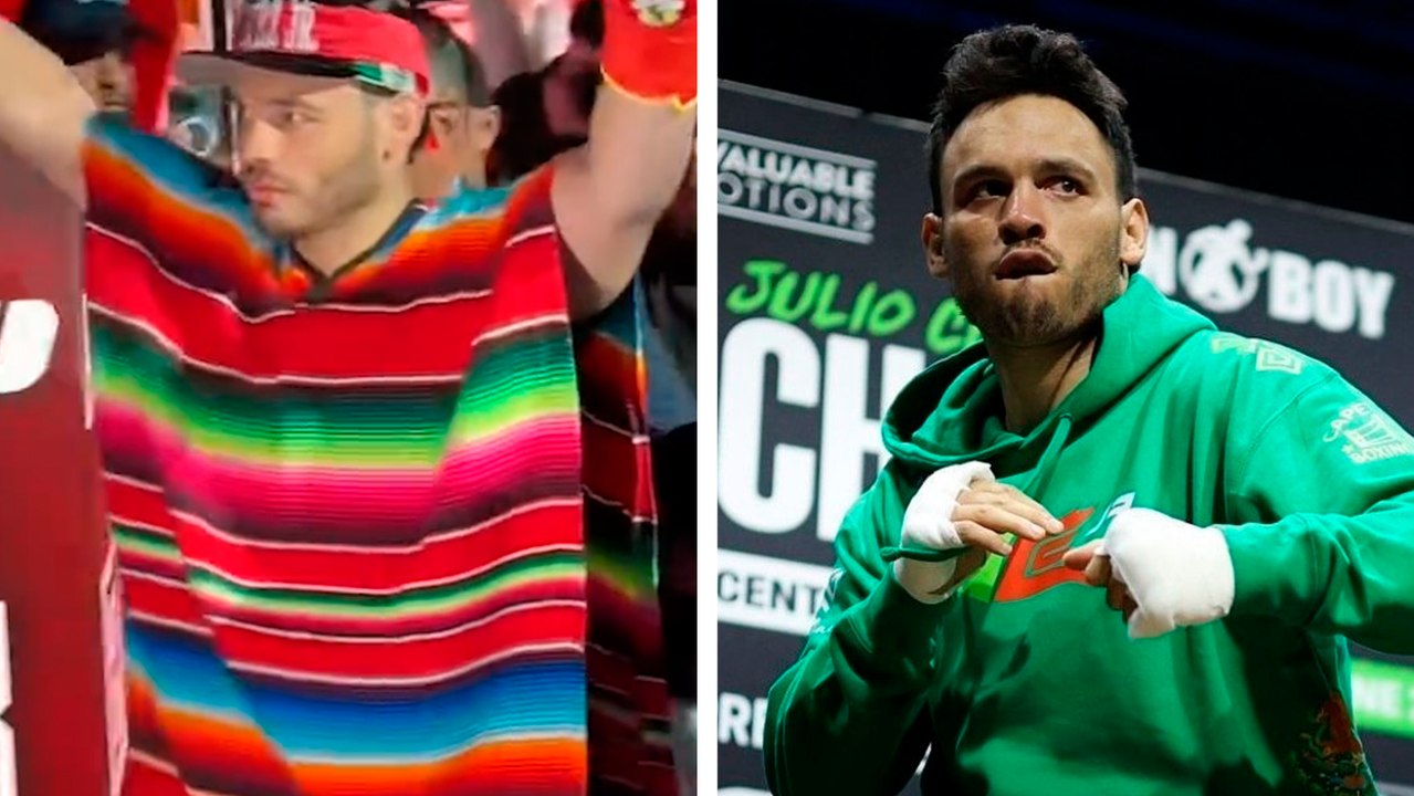 Julio César Chávez Jr. tiene su entrada triunfal al estilo de su padre en la pelea contra Jake Pau