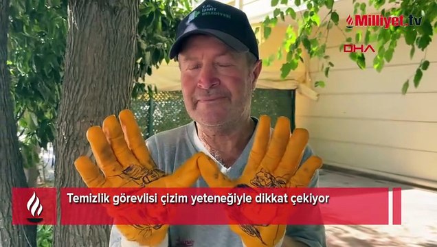 Temizlik görevlisinin sıradışı yeteneği: Bu Allah vergisi bir ilham