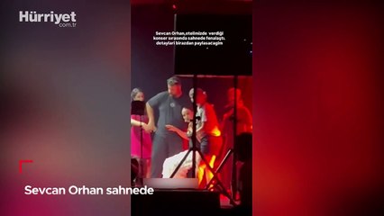 Sevcan Orhan sahnede fenalaştı