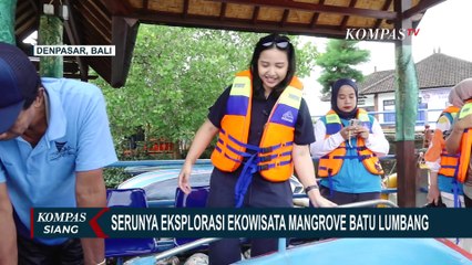 Keseruan Naik Kano Susuri Ekowisata Mangrove di Batu Lumbang, Hanya Bayar 35 Ribu Saja!