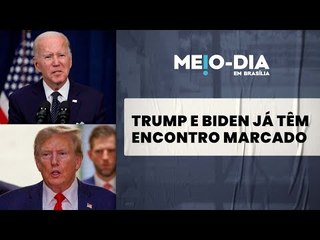 Trump e Biden se enfrentam no primeiro debate nos EUA