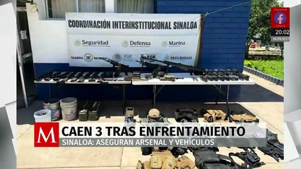 Capturan a grupo armado tras intenso tiroteo en zona rural de Culiacán
