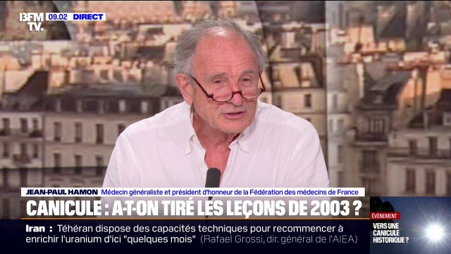 Canicule: Courir à 11 heures du matin en ce moment, c'est pas raisonnable , prévient Jean-Paul Hamon, médecin généraliste