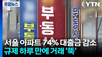 "서울 아파트 74% 대출액 감소...현금 4억 원 더 마련해야" / YTN