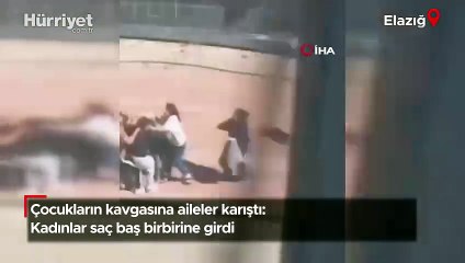 Sopaların kullanıldığı kavgada kadınlar saç baş birbirine girdi!