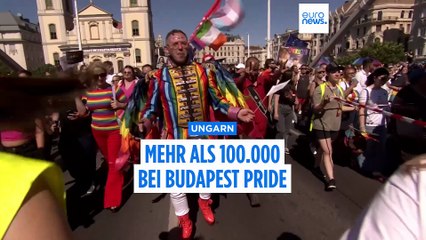 Budapest Pride setzt ein massives Zeichen gegen Ungarns Regierungschef Viktor Orban