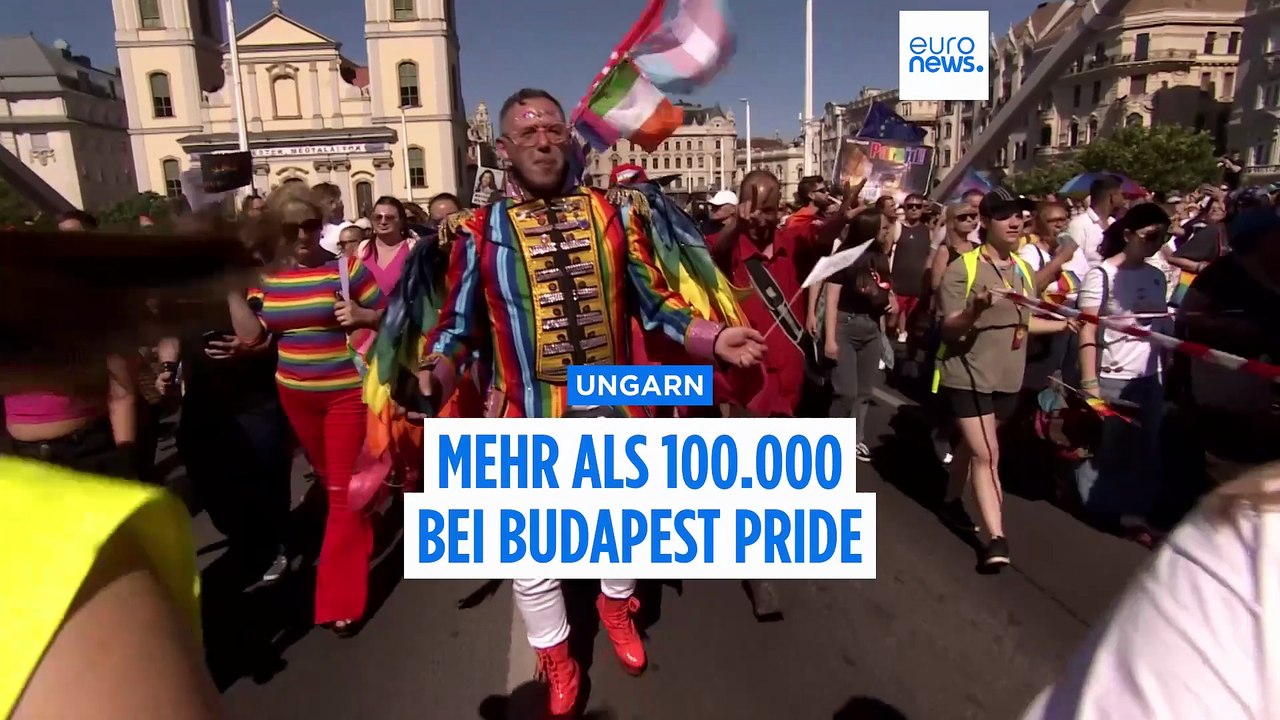 Budapest Pride setzt ein massives Zeichen gegen Ungarns Regierungschef Viktor Orban