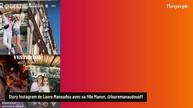 Laure Manaudou quitte le bassin d'Arcachon : photos avec sa fille Manon, 15 ans et aussi grande qu'elle, pour une parenthèse en famille
