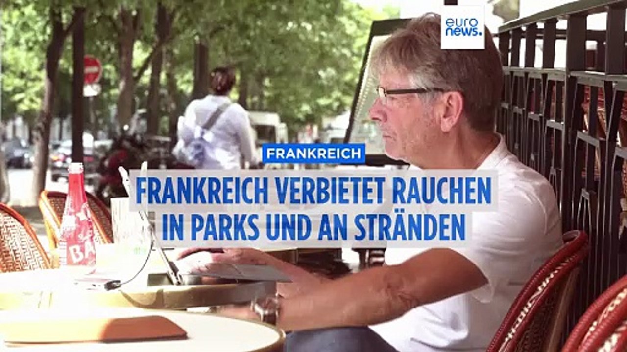 Einst war Rauchen hier sexy, jetzt ist es am Strand in Frankreich verboten