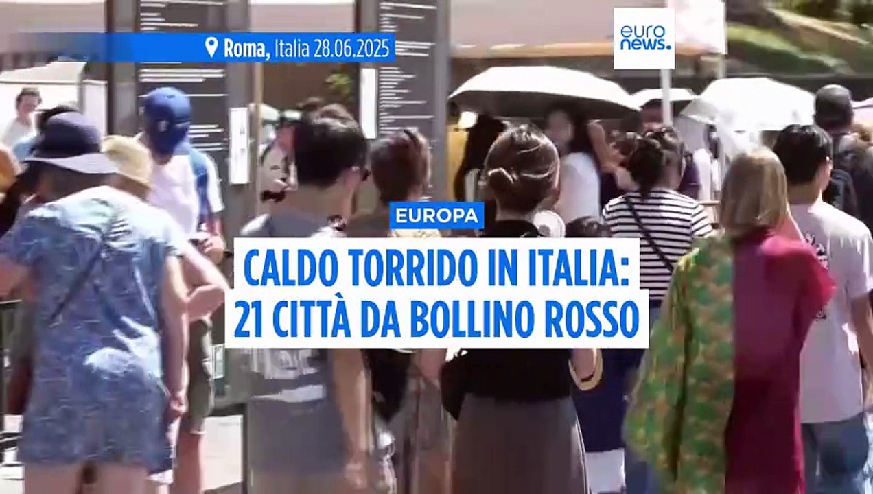 Caldo anomalo: bollino rosso in 21 città italiane e divieto di lavoro all'aperto