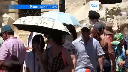 L’Europe du Sud étouffe sous un dôme de chaleur, entre alertes rouges et interdictions du travail