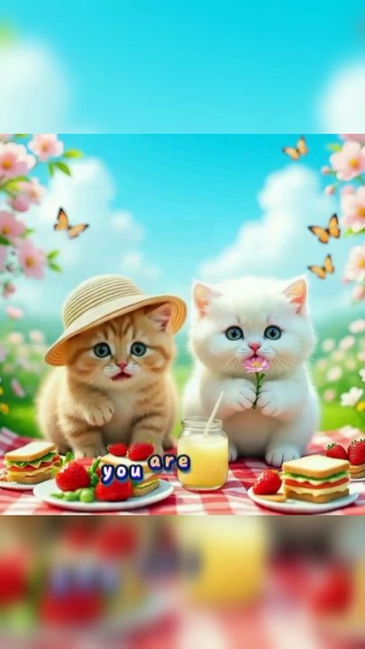 “She Sings, Her BFF Supports — Cutest Cat Friendship Ever! 😻🎤💞”