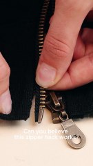 Zipper hack that actually works