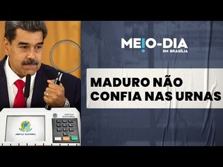 "Maduro põe em dúvida o sistema eleitoral brasileiro para defender sua farsa eleitoral na Venezuela"