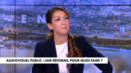 Sabrina Agresti-Roubache donne son avis sur la réforme de l'audiovisuel public