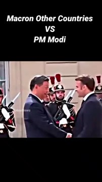 Macron Other Countries Vs Modi || India-France friendship #modi #macron #power
