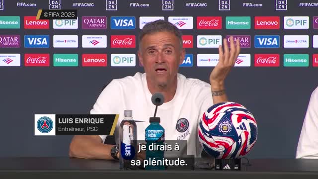 PSG - Luis Enrique : “J’ai entraîné Messi à sa plénitude, il est le meilleur joueur de l’histoire”