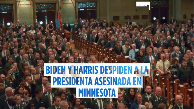 Biden y Harris despiden a Melissa Hortman, expresidenta de la Cámara de Representantes de Minnesota
