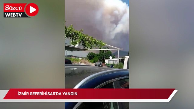 İzmir Seferihisar'da yangın