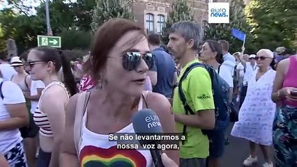 Multidão sem precedentes desafia Orbán na marcha LGBT de Budapeste