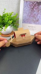 DIY Cardboard Paddle Boat Tutorial