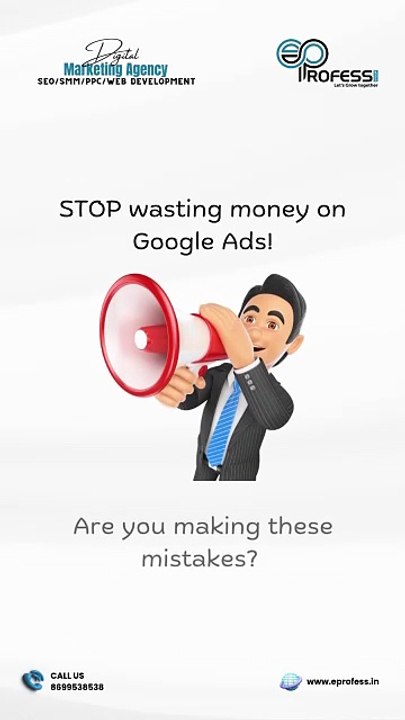 STOP wasting money on Google Ads!