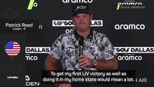 LIV Golf Dallas leader Reed 'trying to stay in the present'