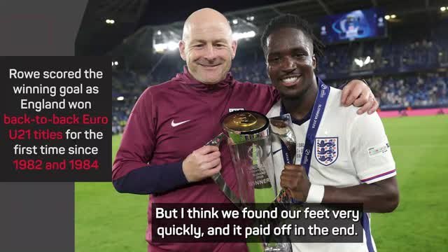 A new wave' - Rowe backs England U21s to fulfil potential after Euro title win