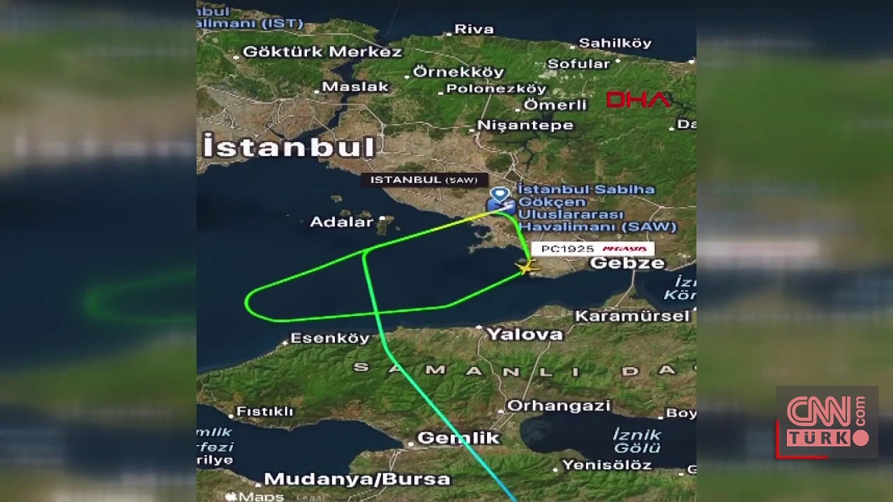 Sabiha Gökçen Havalimanı'nda 'tavşan' alarmı: Uçak pisti pas geçti