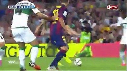 Barcelona 3-0 Elche - Goals and Highlights (24/8/2014) | VTVcab 16 - Bóng Đá TV